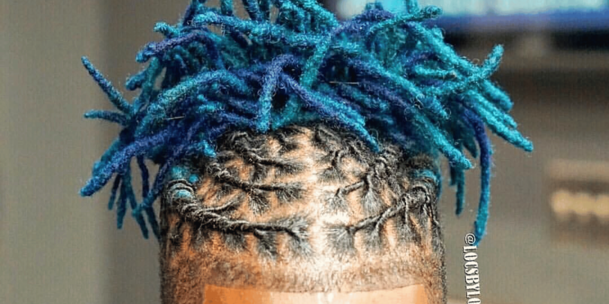 Colored Loc Styles for Short Hair Loc Styles for Short Hair